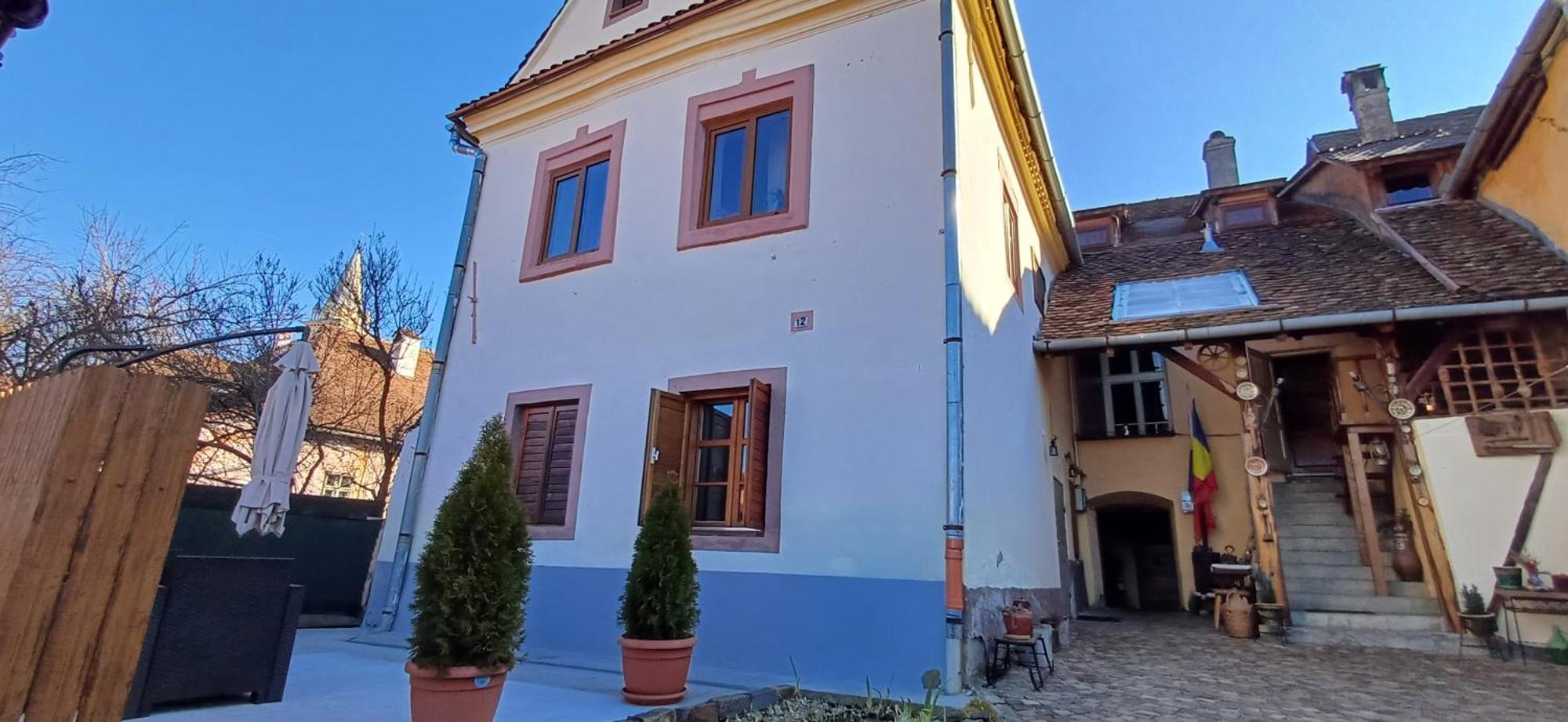 Apartmán Casa Marcus Sighişoara Exteriér fotografie